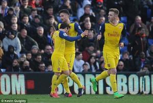 Crystal Palace 1-2 Arsenal: Thi đấu dưới cơ, Pháo thủ suýt nữa rơi vàng