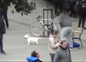 Ronaldo biến thành ăn mày chơi bóng giữa phố