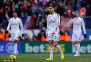 Thống kê siêu sốc của Ronaldo ở trận derby Madrid thảm hoạ