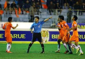 VFF bố trí trọng tài tiêu chuẩn FIFA bắt trận của Nam Định