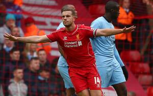 Jordan Henderson sung sướng khi Liverpool  đánh bại Man City