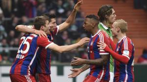 Bremen 0-4 Bayern Munich: Hùm xám băng băng về đích