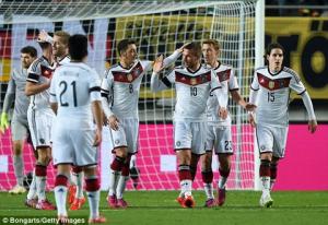 Georgia vs Đức (23h00 29/3): Xe tăng nghiền nát nhược tiểu