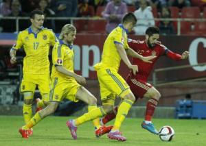 Video bàn thắng: TBN 1-0 Ukraine (Vòng loại Euro 2016)