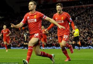 Video bàn thắng: Liverpool 2-0 Burnley (Vòng 28 Ngoại hạng Anh 2014-2015)