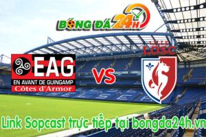 Link sopcast Guingamp vs Lille (23h00 ngày 08/03/2015)
