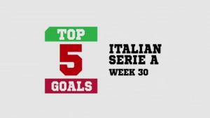 5 bàn thắng đẹp nhất vòng 30 Serie A mùa giải 2014-2015
