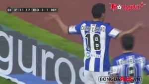 Tái hiện pha volley kinh điển của huyền thoại Van Basten