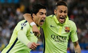 Suarez, Neymar tỏa sáng: Barca không còn phụ thuộc Messi