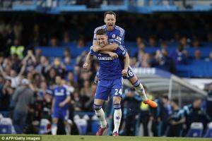 Chelsea thắng to, Terry vẫn lo bị mất chức vô địch