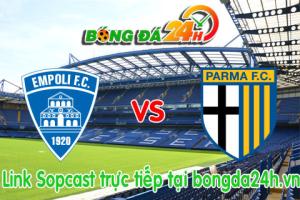 Link sopcast Empoli vs Parma (20h00-19/04)