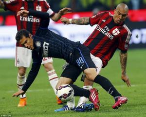 Video bàn thắng: Inter Milan 1-0 AC Milan (Vòng 31 Serie A 2014-2015)