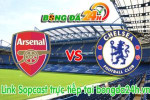 Link sopcast Arsenal vs Chelsea (22h00-26/04)