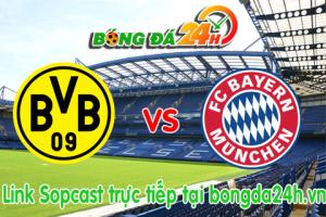 Link sopcast Borussia Dortmund vs Bayern Munich (23h30 ngày 04/04/2015)
