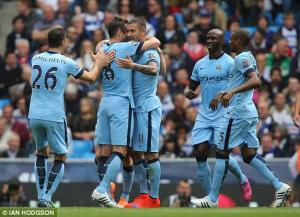 Man City đè bẹp QPR: Sự trở lại ấn tượng của báu vật Silva
