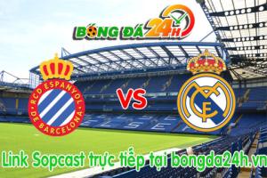 Link sopcast Espanyol vs Real Madrid (00h00-18/05)