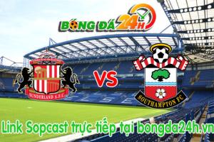 Link sopcast Sunderland vs Southampton (21h00-02/05)