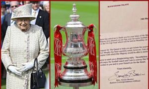 Fan cuồng Arsenal viết thư cho... Nữ Hoàng Anh xin vé dự chung kết FA Cup 2015