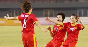 Nữ Việt Nam 7-0 Nữ Malaysia (KT): QBV 2014 Tuyết Dung lập hat-trick siêu phẩm trong cơn mưa bàn thắng