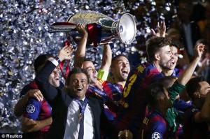 Giúp Barca giành cú ăn ba, tương lai của Enrique vẫn chưa được đảm bảo