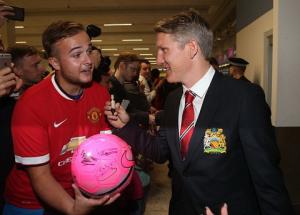 Dàn sao M.U hồ hởi đến Mỹ du đấu hè 2015