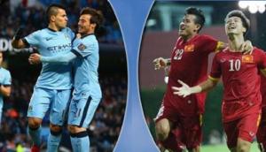 Trận Việt Nam vs Man City đá lúc 20h, trực tiếp trên VTV