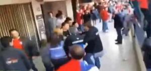 Lộ clip ẩu đả giữa gia đình Messi với CĐV Chile ở chung kết Copa America 2015