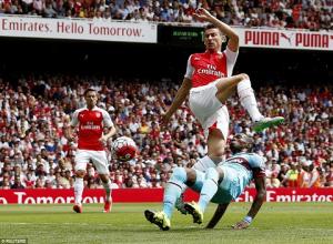 Koscielny sẽ bỏ lỡ trận gặp Newcastle cuối tuần này