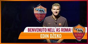 TIN CHÍNH THỨC: Edin Dzeko cập bến AS Roma!