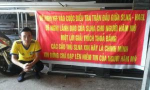 Fan SLNA đề nghị VFF điều tra đội nhà