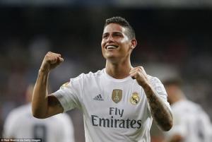 Chi tiền tấn, M.U hỏi mua James Rodriguez