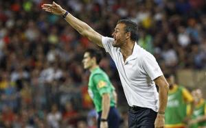 Luis Enrique nổ tưng bừng khi Barca biết thắng trở lại