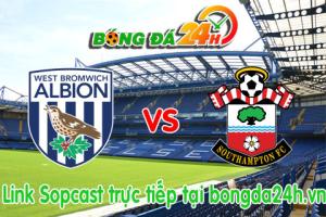 Link sopcast West Bromwich vs Southampton (21h00-12/09)