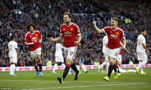 Van Gaal hết lời khen ngợi các học trò sau chiến thắng thuyết phục trước Liverpool