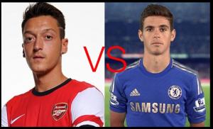 Trước trận Chelsea vs Arsenal: Oscar hay Ozil?