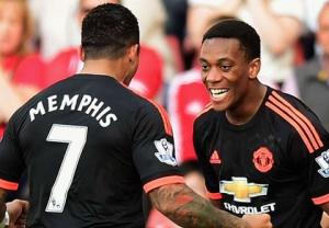 Martial và Depay là 2 mũi nhọn nguy hiểm nhất của M.U