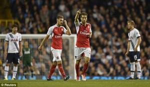 Thấy gì sau chiến thắng của Arsenal trước Tottenham tại White Hart Lane