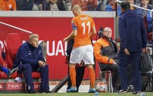 Robben dính chấn thương nặng, Bayern lại mất đôi cánh Robbery