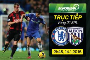 Chelsea 2-2 West Brom (KT): Tuần trăng mật của Hiddink sắp đến hồi kết