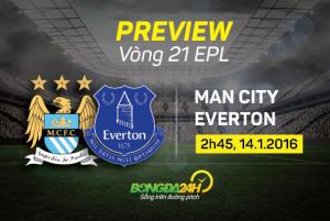 Man City vs Everton (2h45 ngày 14/1): Cơ hội chứng tỏ bản lĩnh nhà vua