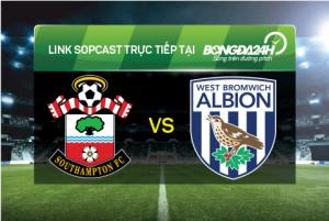Link sopcast xem trực tiếp Southampton vs West Bromwich (22h00-16/01)