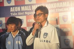 Tiền vệ Tuấn Anh gây ấn tượng ở bài tập đối kháng của CLB Yokohama