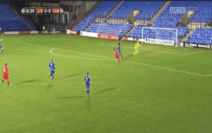 Siêu phẩm đỉnh cao của sao trẻ U18 Liverpool