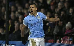 Khả năng vô địch EPL của Man City phụ thuộc vào Sergio Aguero