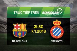 Barca 4-1 Espanyol: Messi tỏa sáng trong trận derby Catalan rực lửa