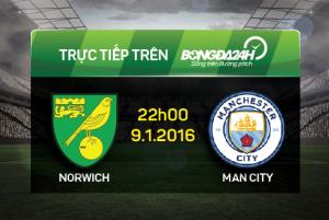 Norwich 0-3 Man City (KT): Aguero lập siêu phẩm, Citizens bắn hạ Chim hoàng yến