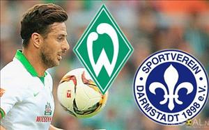 Nhận định Darmstadt vs Werder Bremen 20h30 ngày 1/10 (Bundesliga 2016/17)