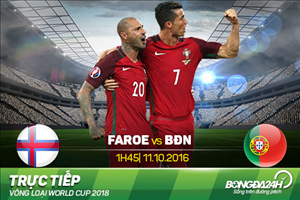 Đảo Faroe 0-6 BĐN: Seleccao thăng hoa trong ngày Ronaldo là kép phụ