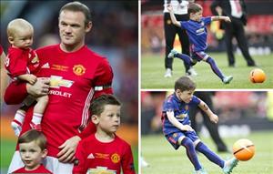 Con trai Wayne Rooney gia nhập đội trẻ Manchester United
