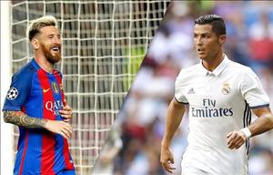 Ấn định thời gian thi đấu trận El Clasico lượt đi La Liga 2016/17